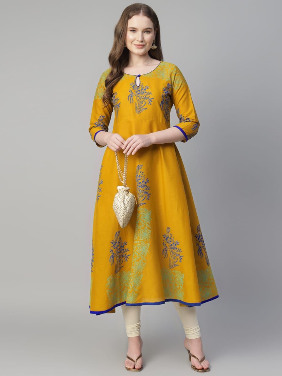 KAMS COTTON ANARKALI_0
