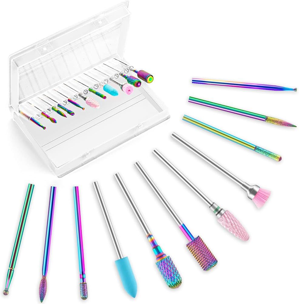 11 Pcs Nail Drill Bit Set_0