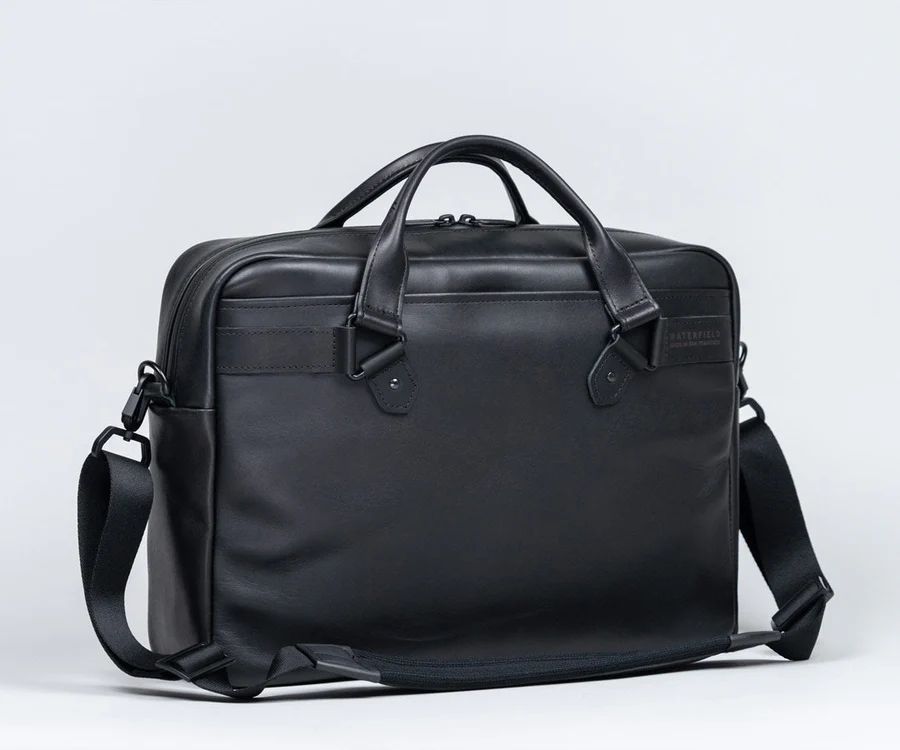 Black Genuine Leather bag_2