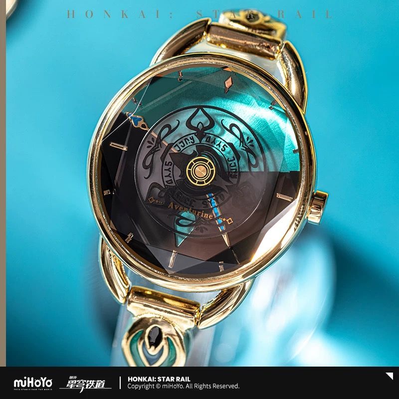 Honkai Star Rail Aventurine Impression Wrist Watch_1