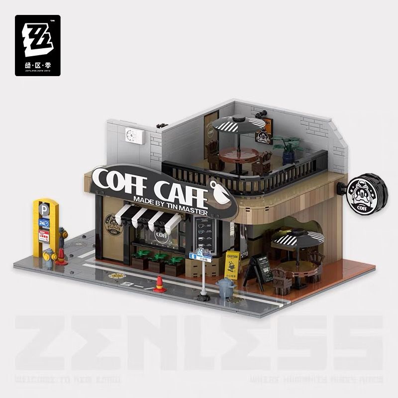 Zenless Zone Zero Sixth Street Building Blocks - Coffee Shop_0