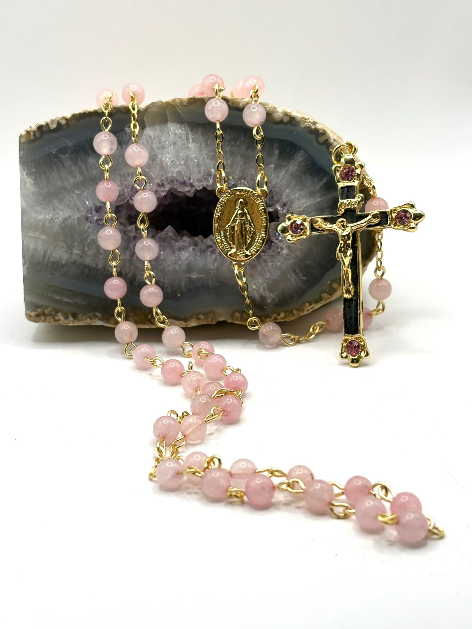 Rosario Cuarzo Rosa 6mm_0