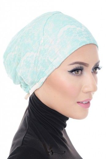 Tie Back Lace Bonnet Cap_2