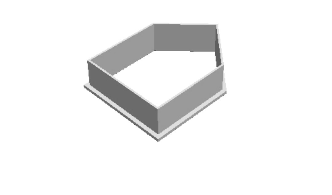 Gingerbread House Part 3 outline Cookie Cutter _0