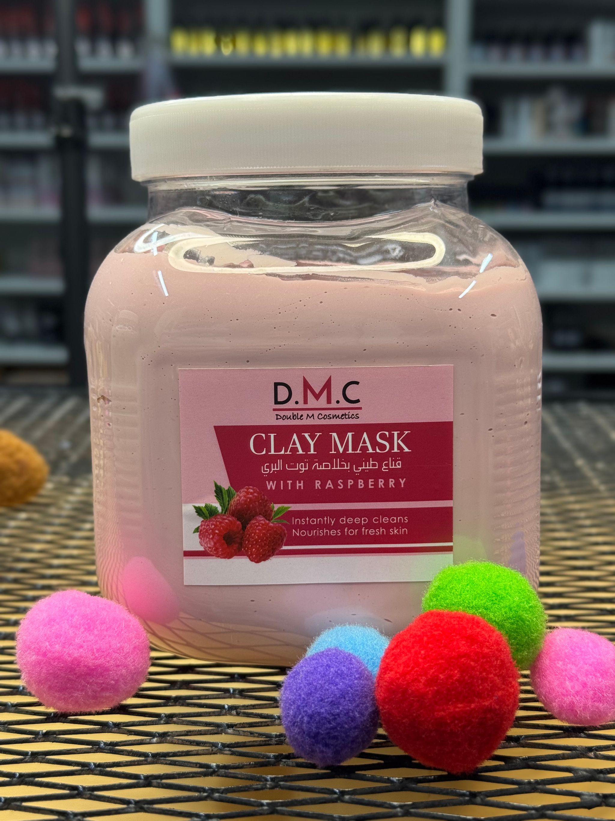 DMC Clay Mask 2KG Raspberry / Green Tea_0