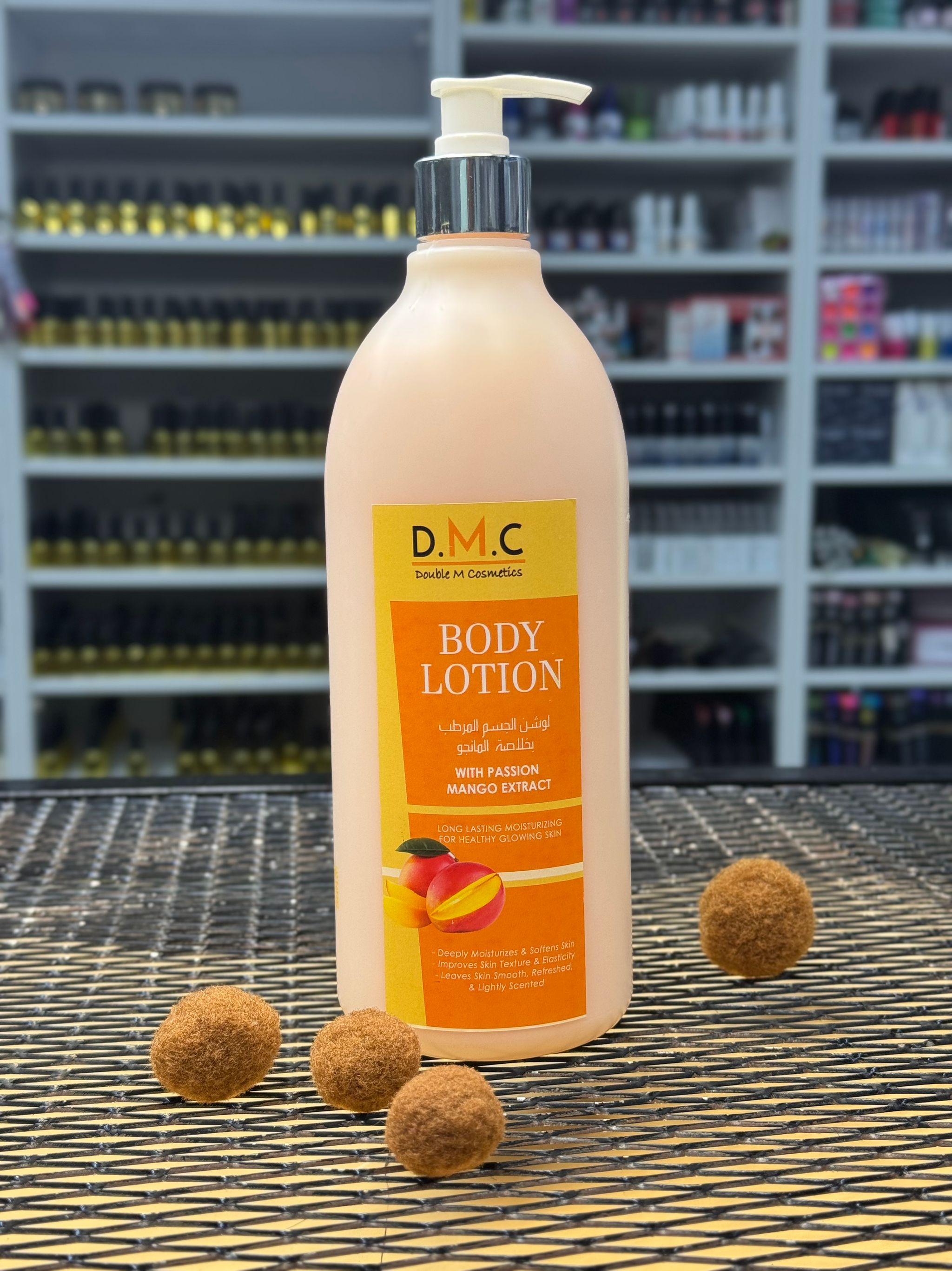 DMC Body Lotion 1 Litre Strawberry/Passion Mango / Green Tea / Coconut&Vanilla_3