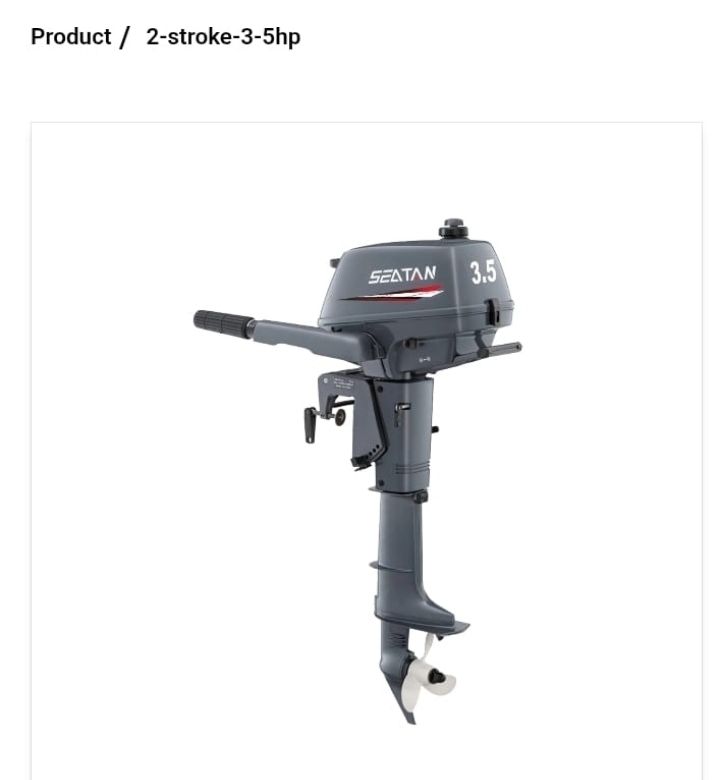 MOTOR MARINO FUERA DE BORDA 3.5 HP _0