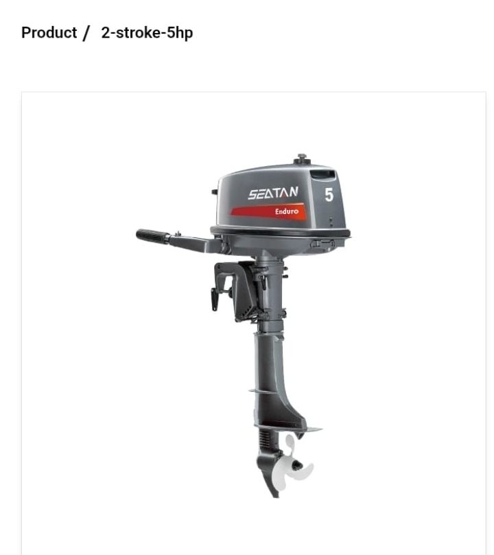 MOTOR MARINO FUERA DE BORDA 5 HP _0