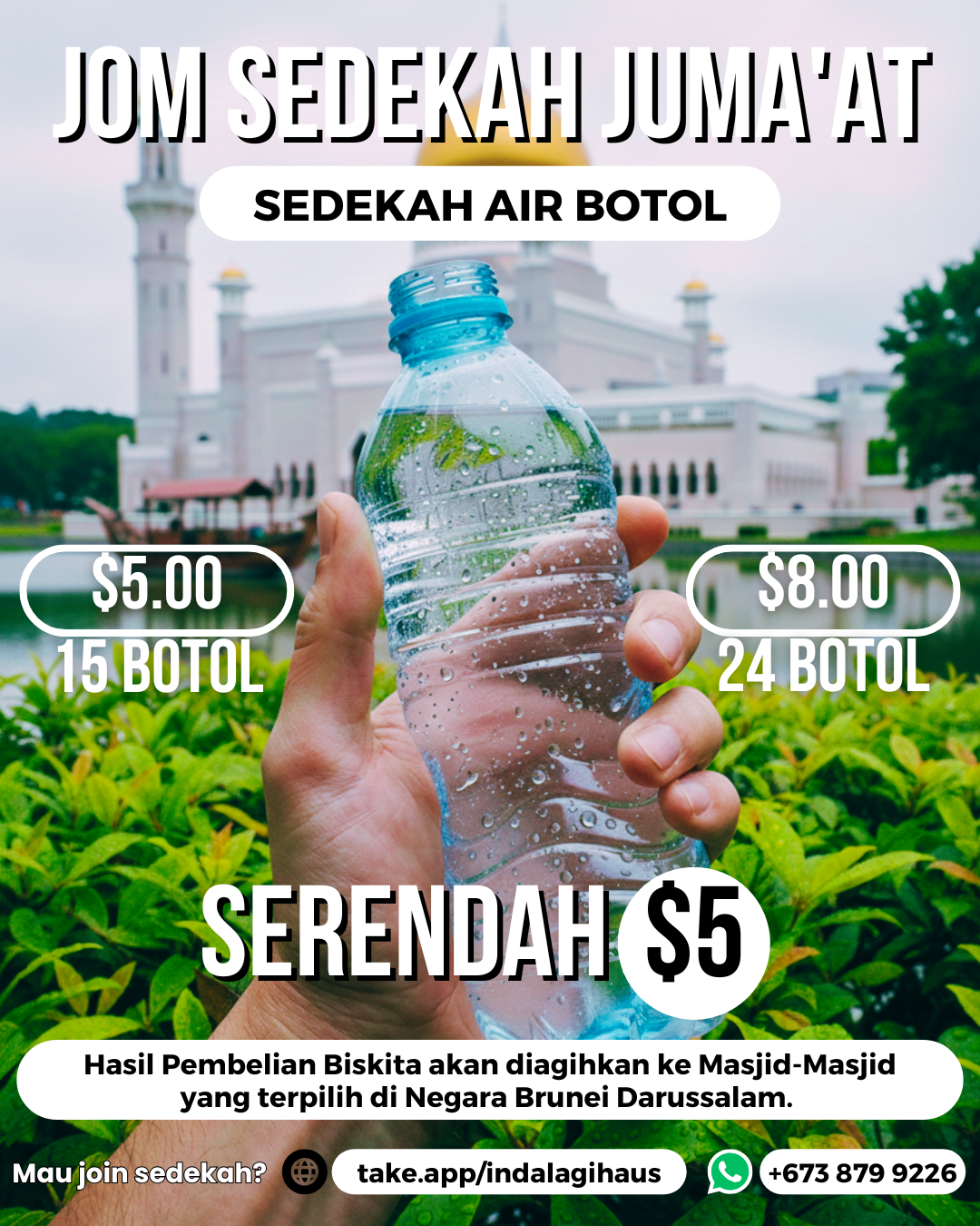 Sedekah Air Botol $5.00/$8.00_0