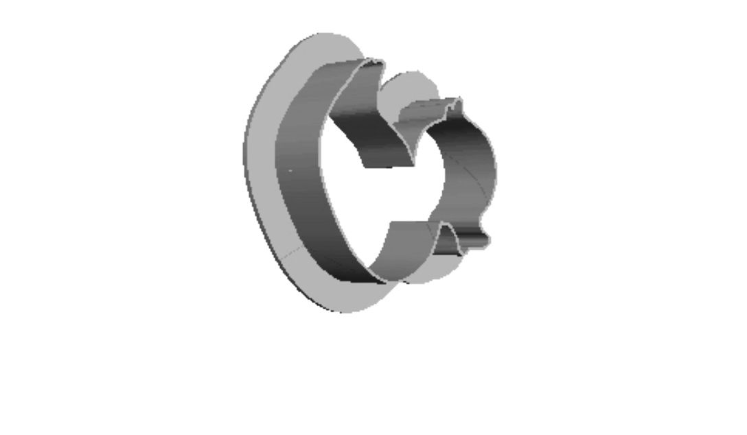 Duckie outline Cookie Cutter   _0