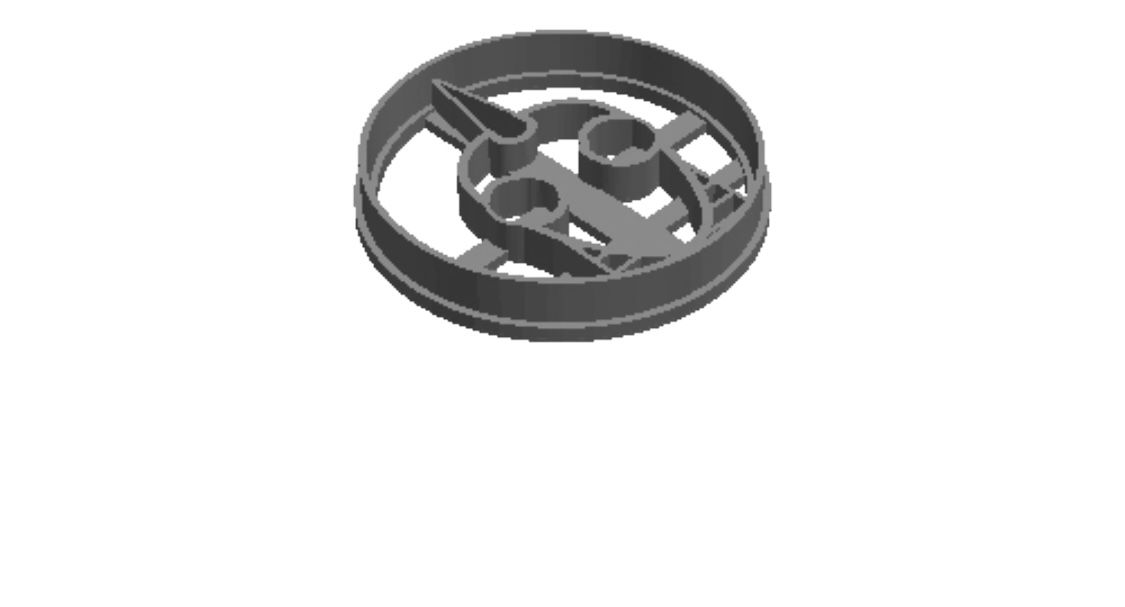 Lady Rainicorn outline Cookie Cutter    _0