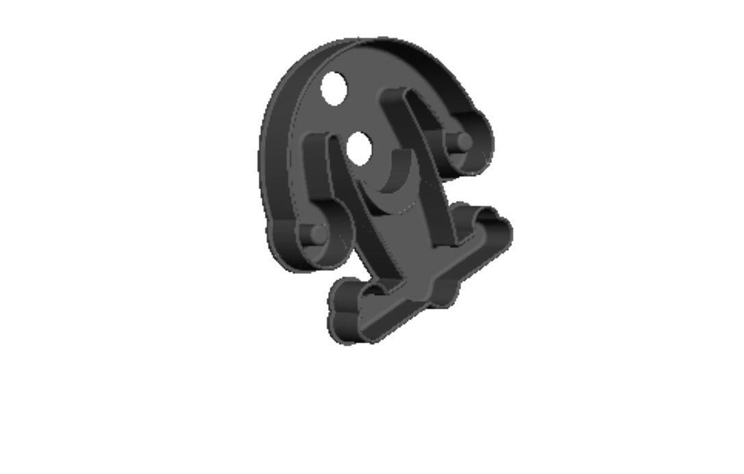 Wacky Monster 5 outline Cookie Cutter     _0