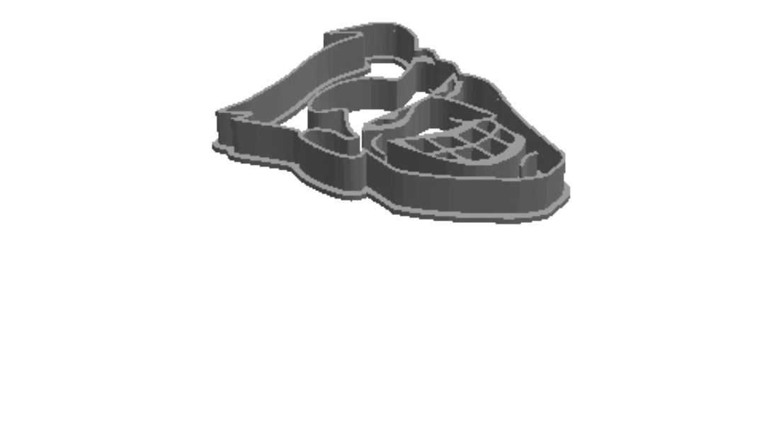 Joker outline Cookie Cutter      _0