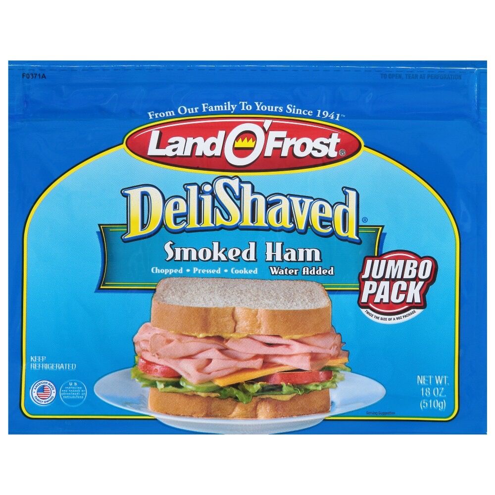 Land O Frost deli shaved smoked ham_0