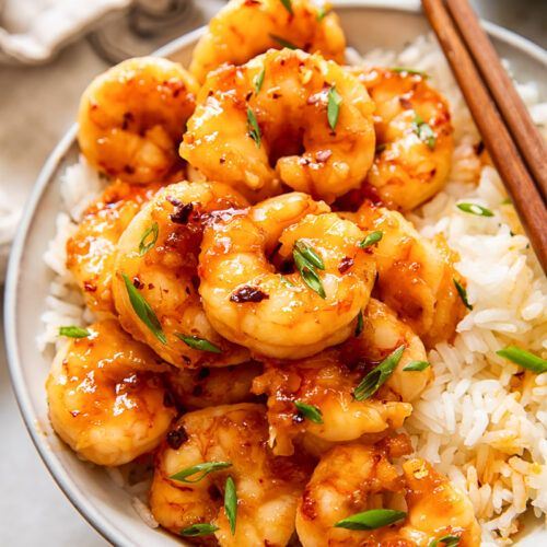 Honey Glazed Prawns_0