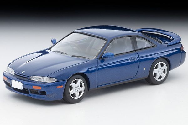 TLVN MODEL 1/64 NISSAN SILVIA K'S AERO 1995 - PURPLISH BLUE_0