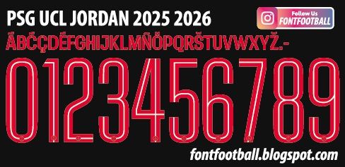 Font Vector PSG UCL Jordan 2025 2026 kit_0