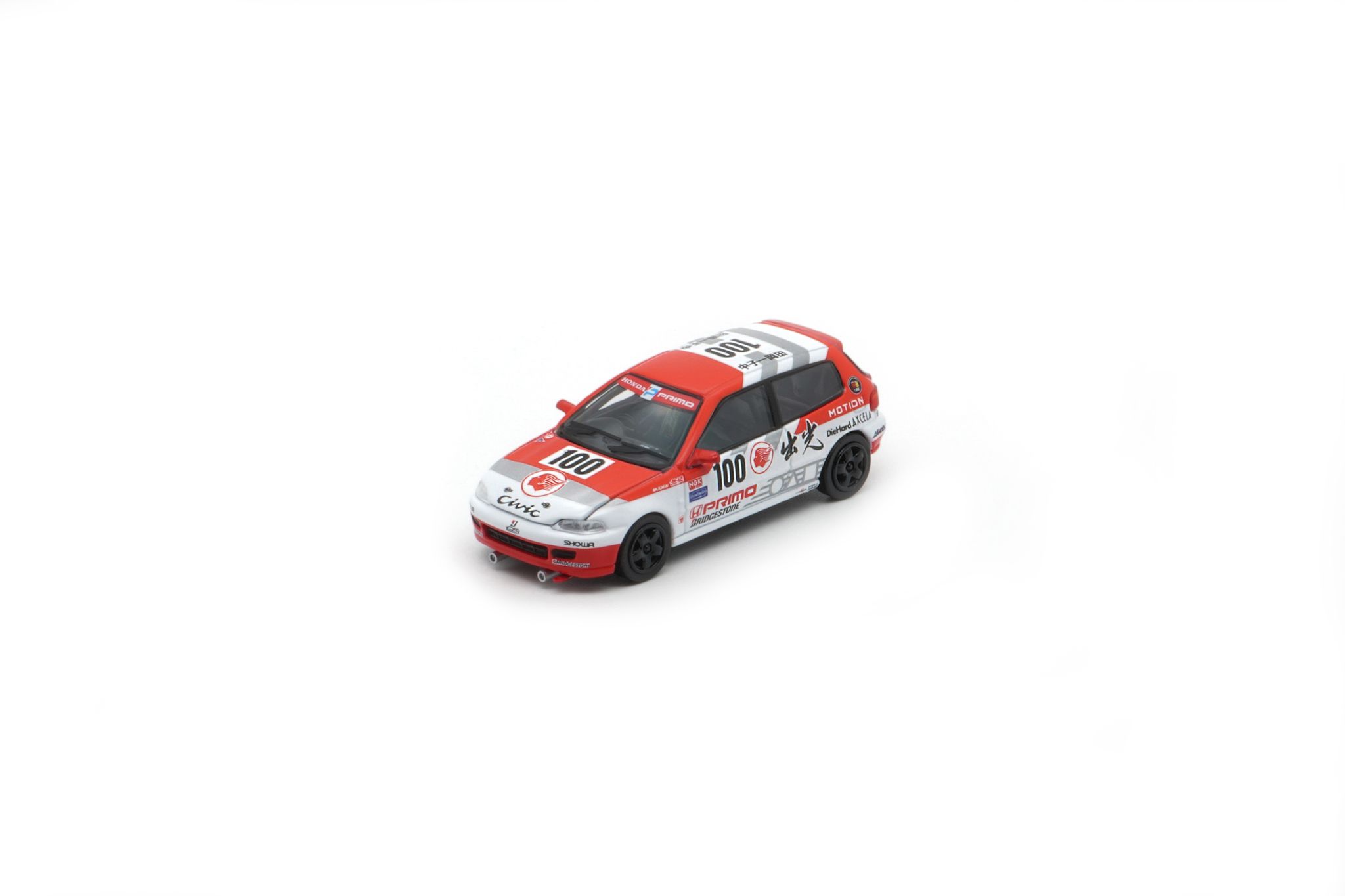 BMC MODEL 1/64 HONDA EG6 #100 JTCC 1993_5