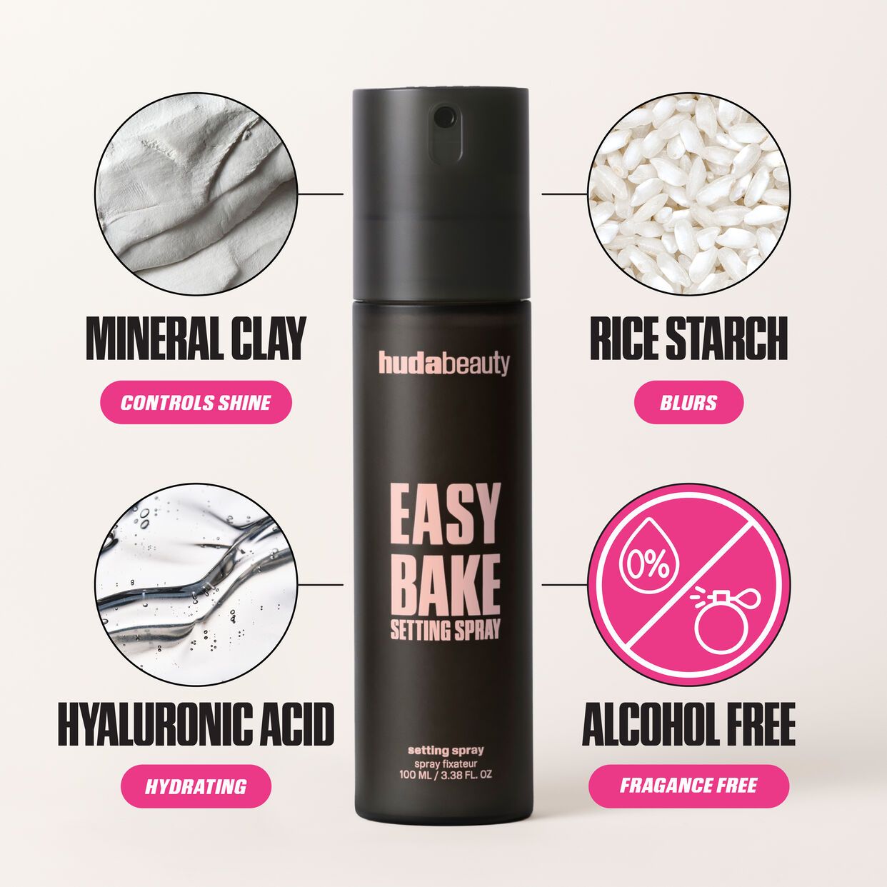 Hudabeauty - Easy Bake Setting Spray with 16-Hour Wear_1