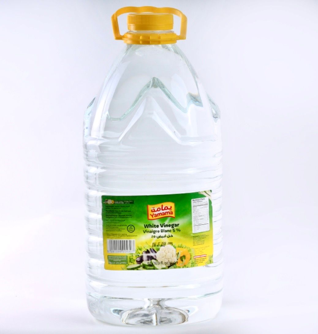 White vinegar yamama 5L خل ابيض يمامه ٥ ليتر_0