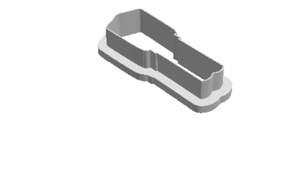  Wedding tux outline Cookie Cutter     _0