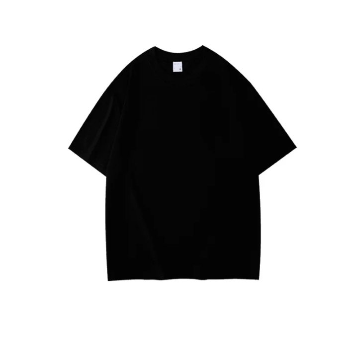 Mens' Plain Textured Cotton tee_2