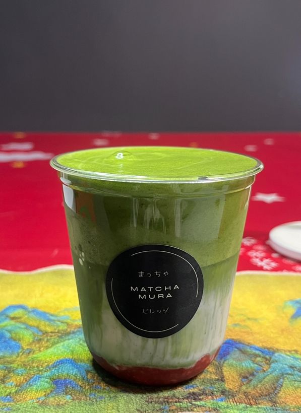 Black berry Matcha Latte_0