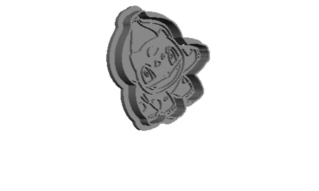 Pokémon 1 with detail Cookie Cutter   _0