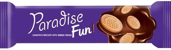 Paradise fun chocolate biscuit 60g_0