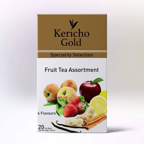Kericho gold fruit tea assortment green tea 20's_0