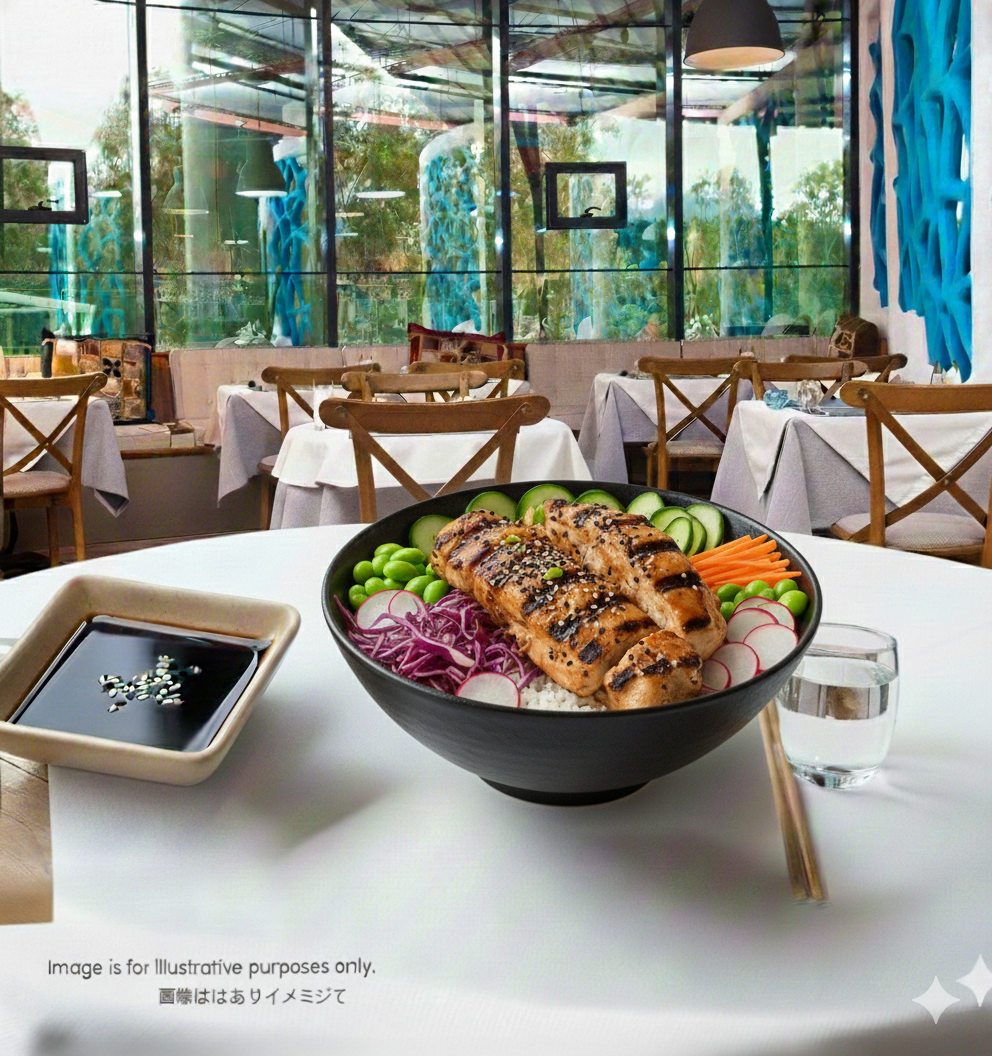 OB13 — Crispy Chicken Poke Bowl  脆鸡 Poké 沙拉碗_0