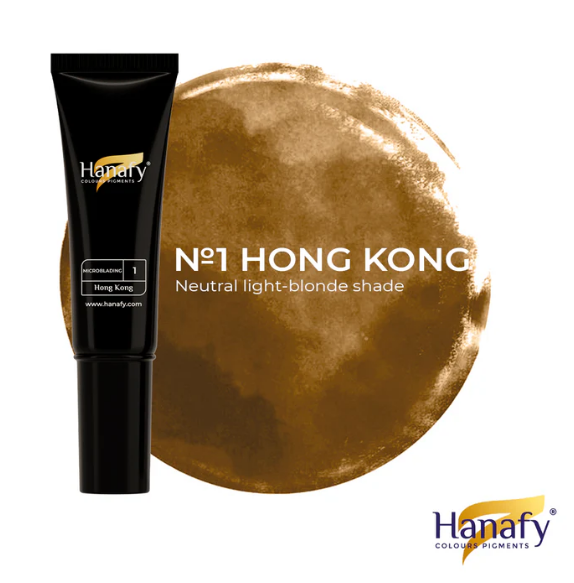 Microblading Line N1-Hong Kong - Hanafy Colours Pigments 10 ML_0
