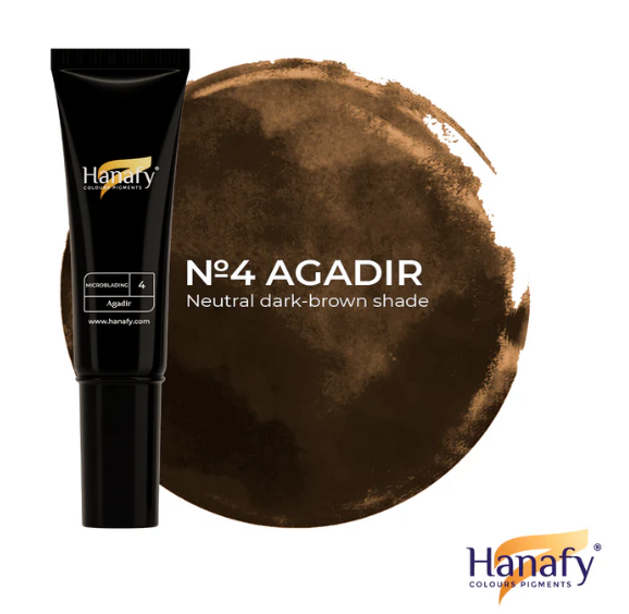 Microblading Line N4-Agadir - Hanafy Colours Pigments 10 ML_0