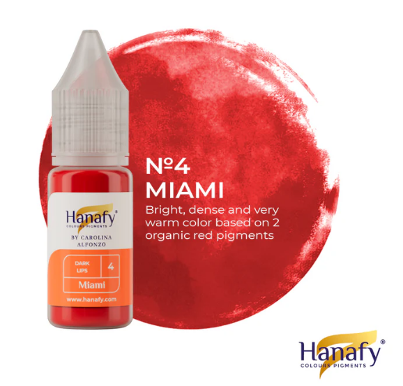 Dark Lips - N4-Miami - Hanafy Colours Pigments 10ML_0