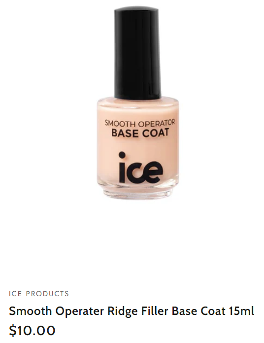 Ridge Filler Base Coat - Ice Nail Care 15ML_0