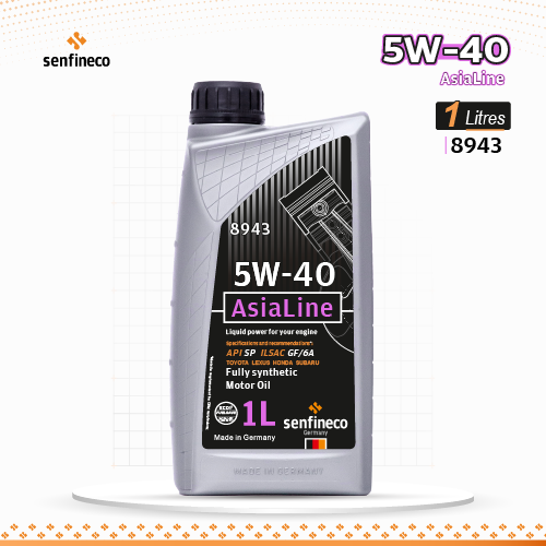 1L   5W-40  AsiaLine SP   8843  زيت المحرك سنفينكو_0