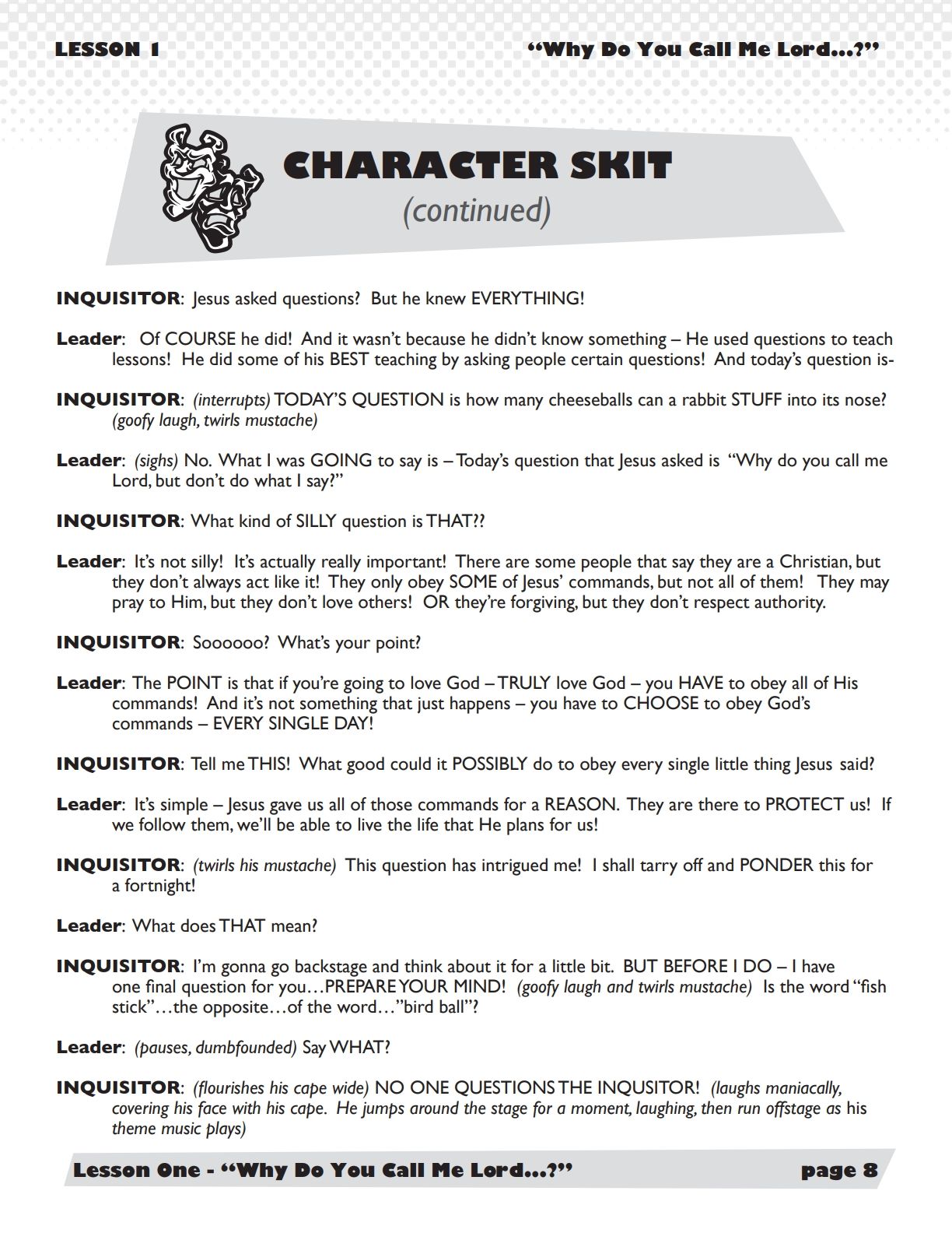 Questions, Questions, Questions – 6 Weeks of Primary School Lessons for Children's Church_4