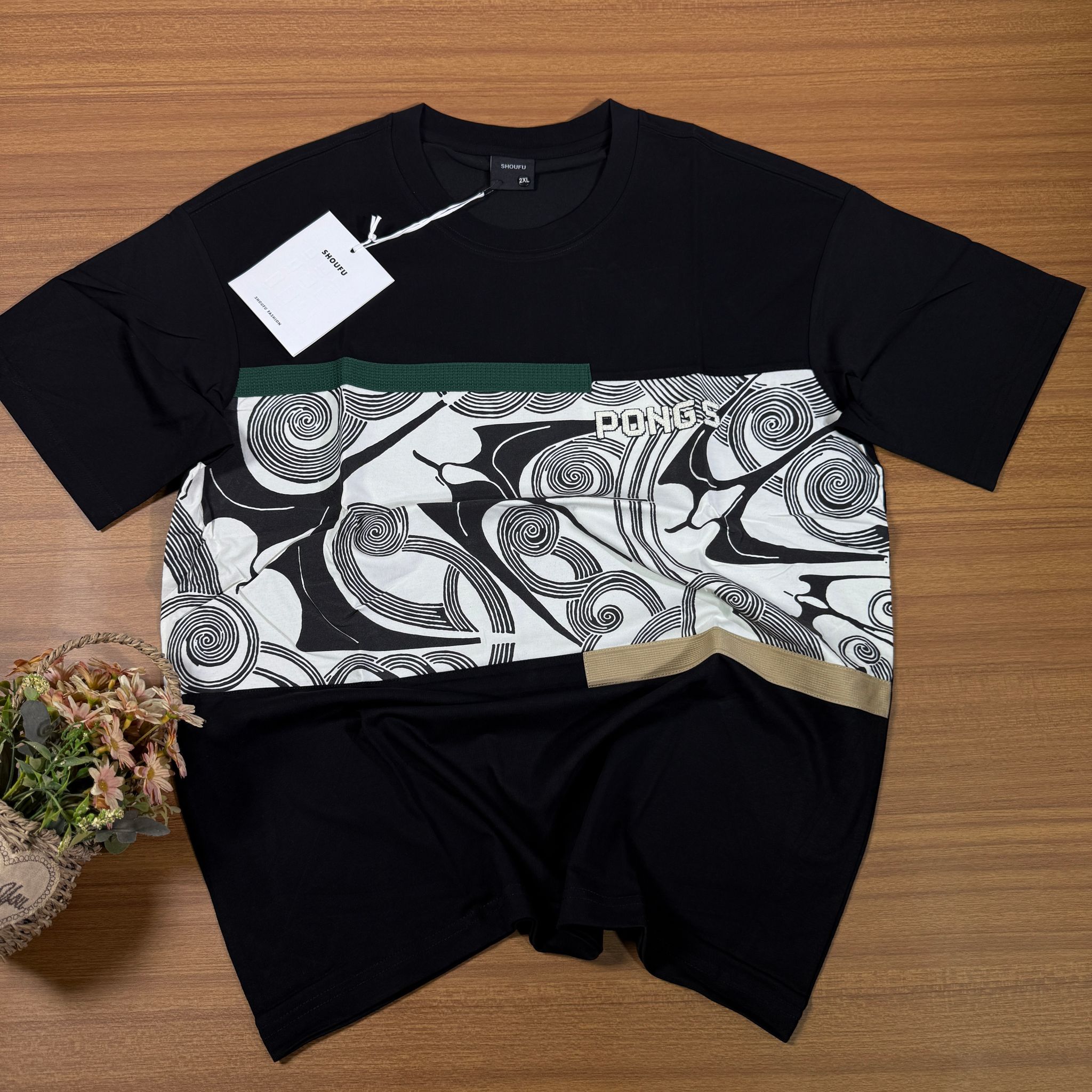 SHOUFU T-SHIRT -01 - BLACK_0