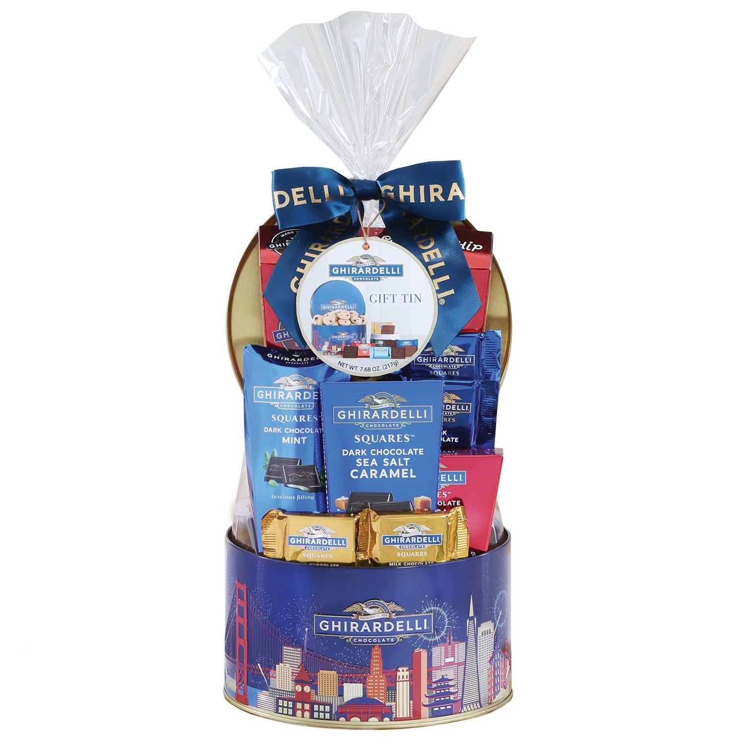 Ghirardelli holiday gift basket_0