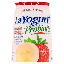 La Yogurt Strawberry Banana 6oz_0
