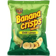 Tropical heat banana crisps chili lemon 200g_0