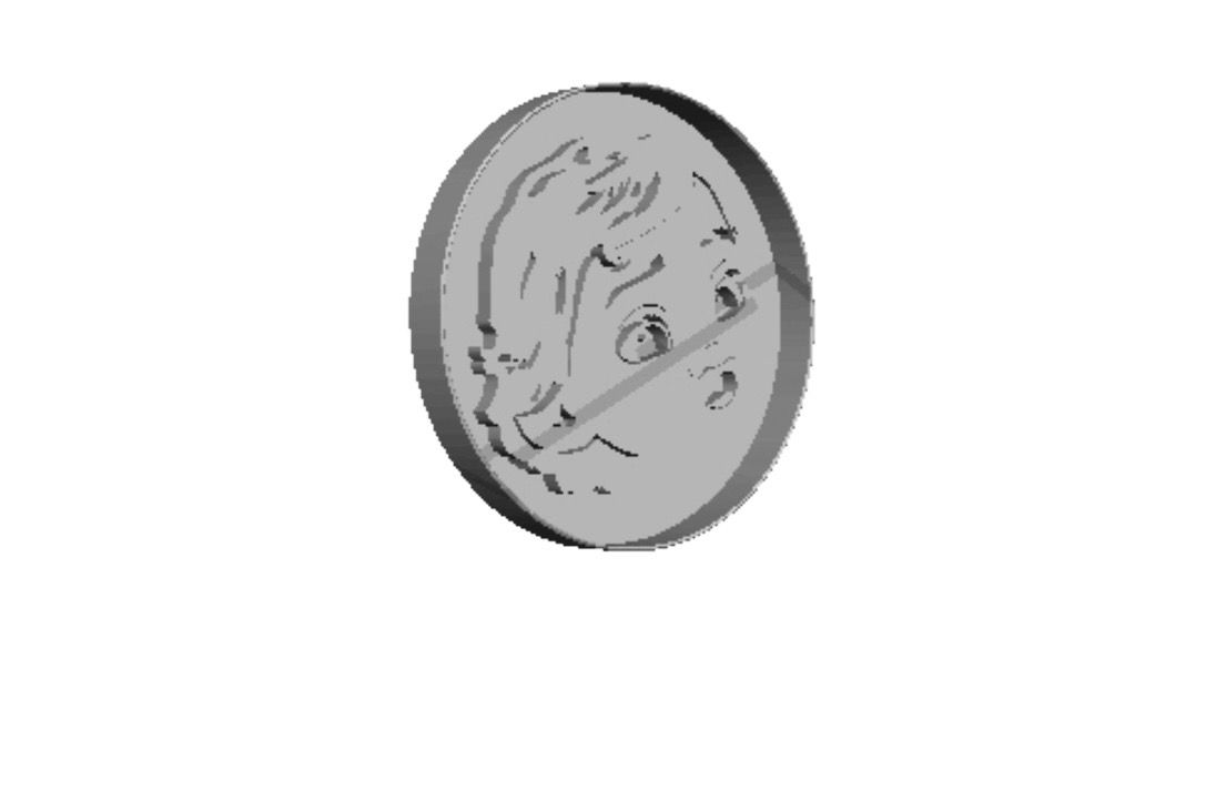 Moana Face imprint Cookie Cutter_0