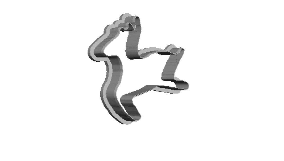 Marsha Reindeer 2 outprint Cookie Cutter _0
