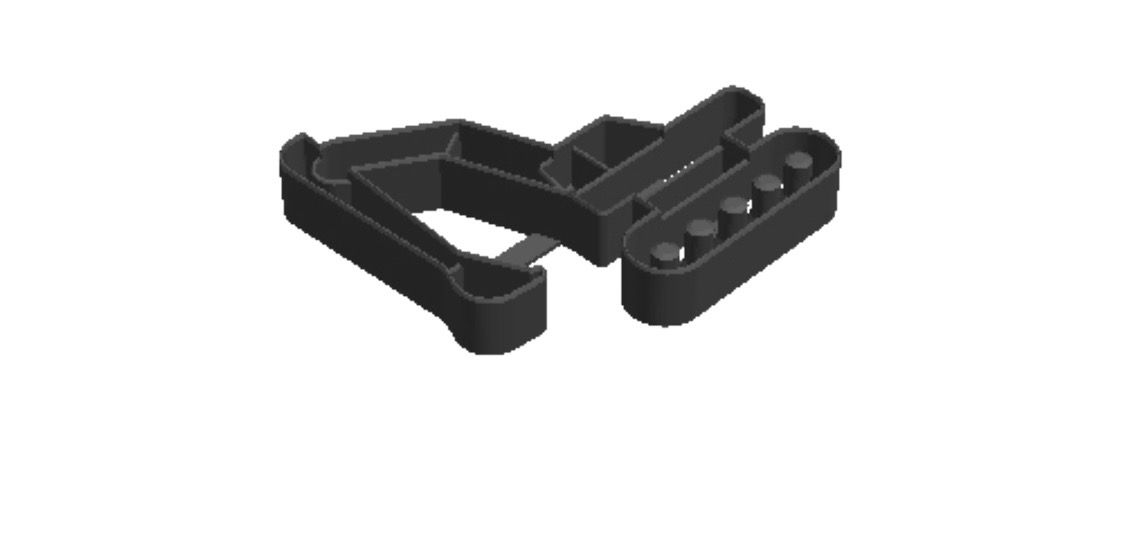 Excavator outprint Cookie Cutter   _0