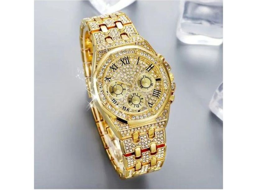 NEW Fashion Trends Gold-Watch For men’s _1