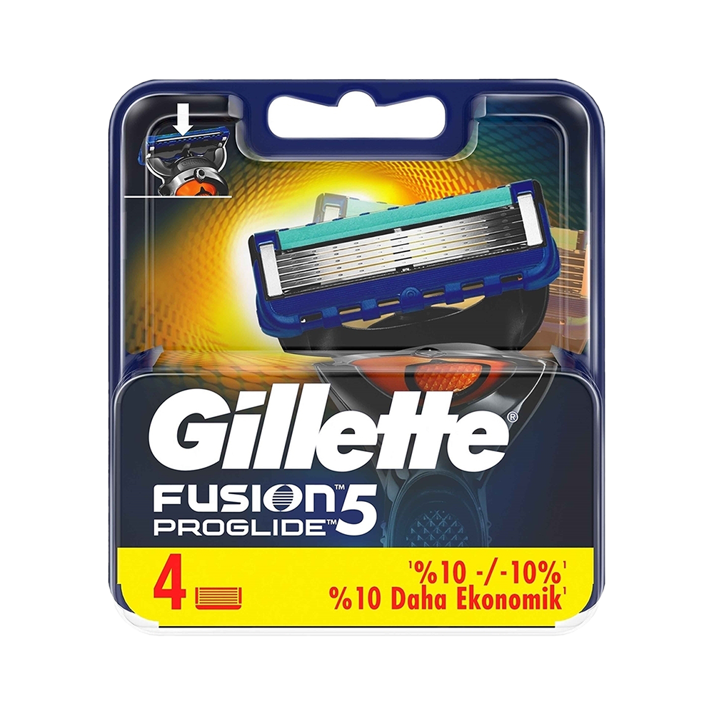 Gillette Fusion ProGlide Tıraş Bıçağı Yedek (4'lü)_0