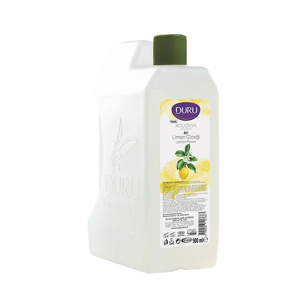 Duru Kolonya Limon Çiçeği Bidon (900 ml)_0