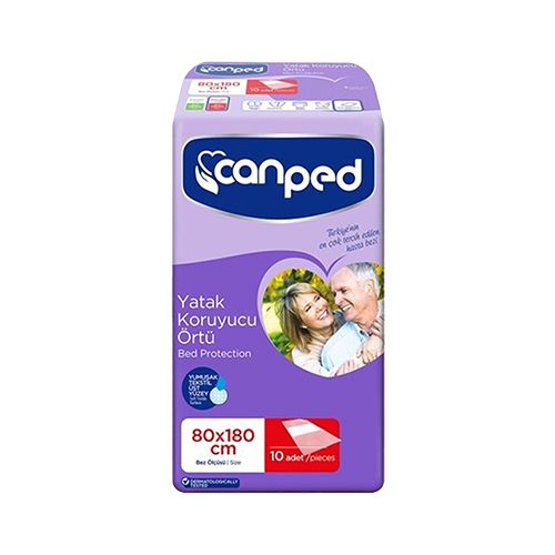 Canped Yatak Örtüsü 80 x 180 cm (10'lu)_0