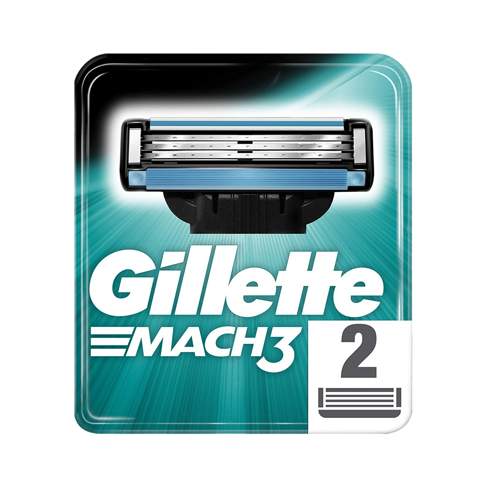 Gillette Mach3 Yedek Tıraş Bıçağı (2'li)_0