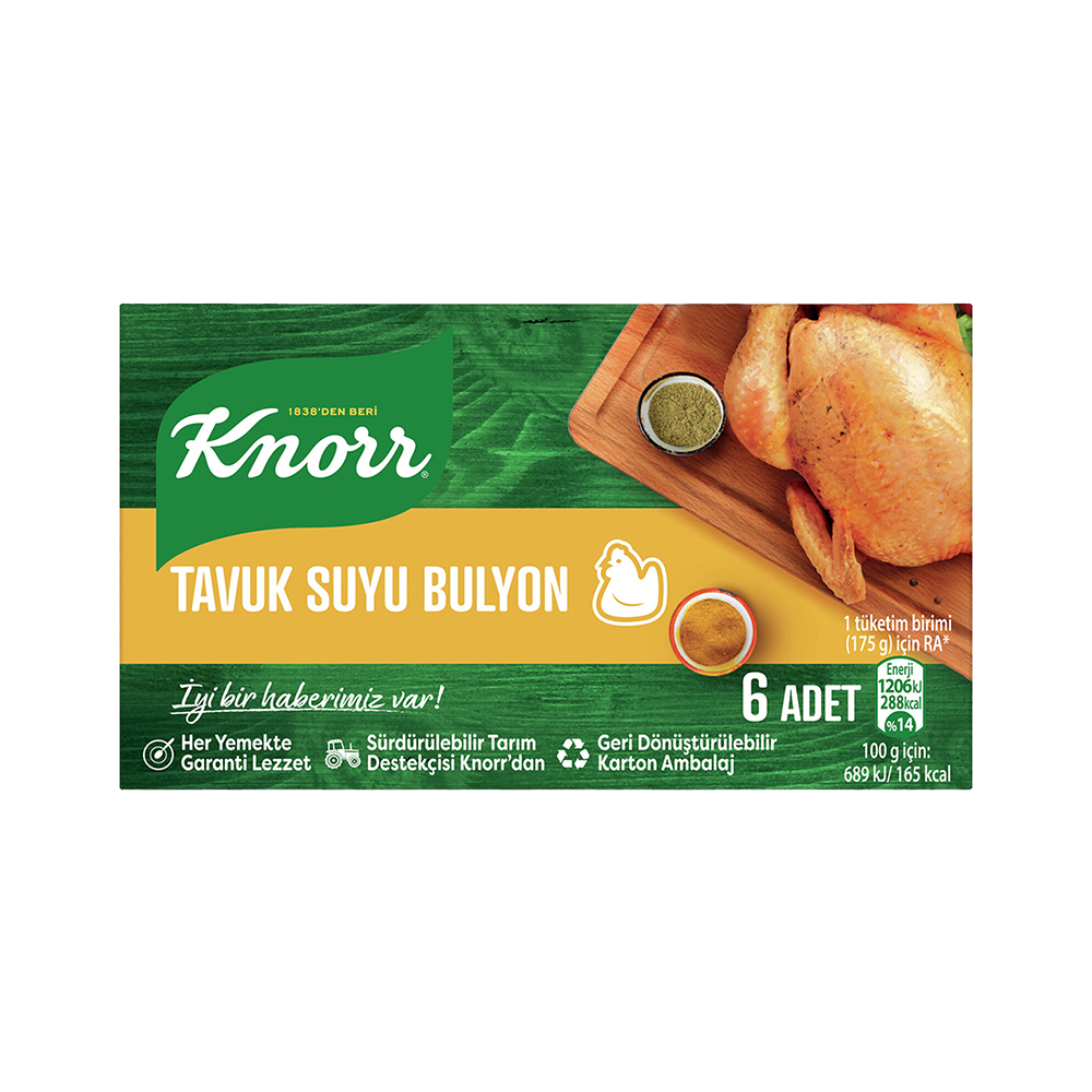 Knorr Tavuk Suyu Bulyon (6'lı)_0
